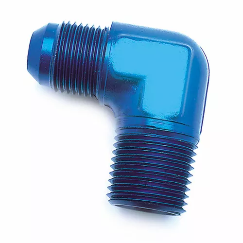 Speedfx -6an X 1/4nptf 90Blu Elbow 560682