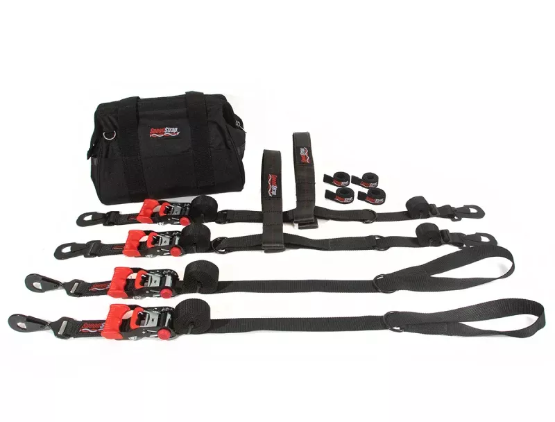 SpeedStrap Ultimate UTV Tire Bonnet Kit – Black