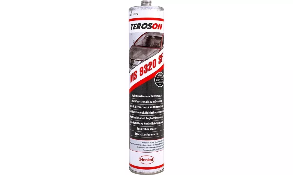 Teroson MS 9320 Multi-functional Seam Sealant Adhesive Polymer Black 300mL