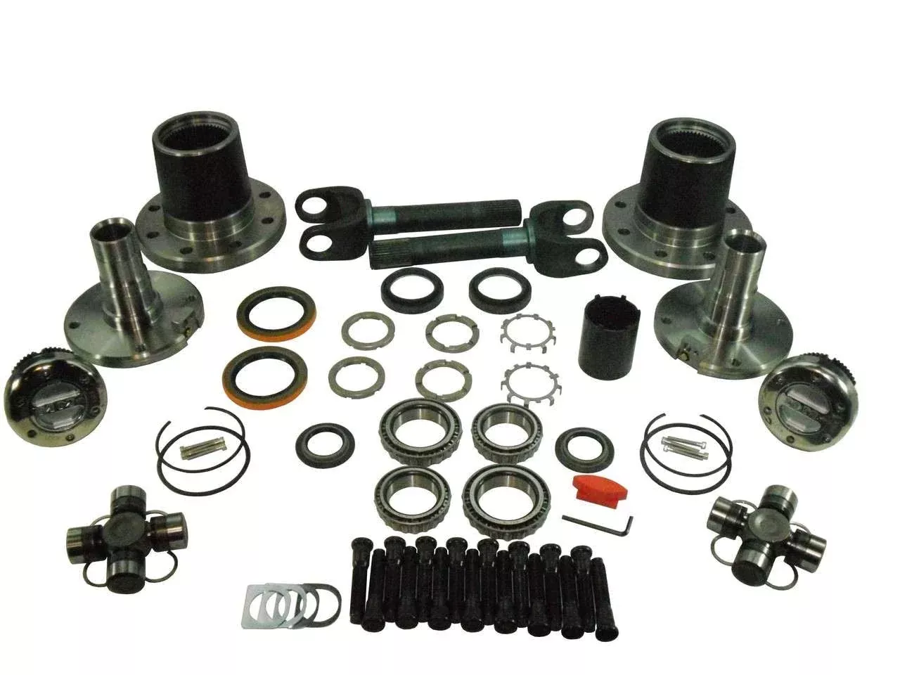 TK4957 03-08 Master Front Free-Spin Kit with Mile Marker Lock Out Hubs & Install Tools