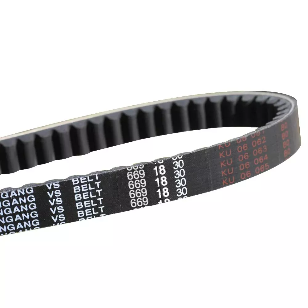TRKIMAL CVT Drive Belt for GY6 49cc/50cc Engines – 669-18-30, Rubber, Compatible with ROKETA, TAOTAO, JONWAY