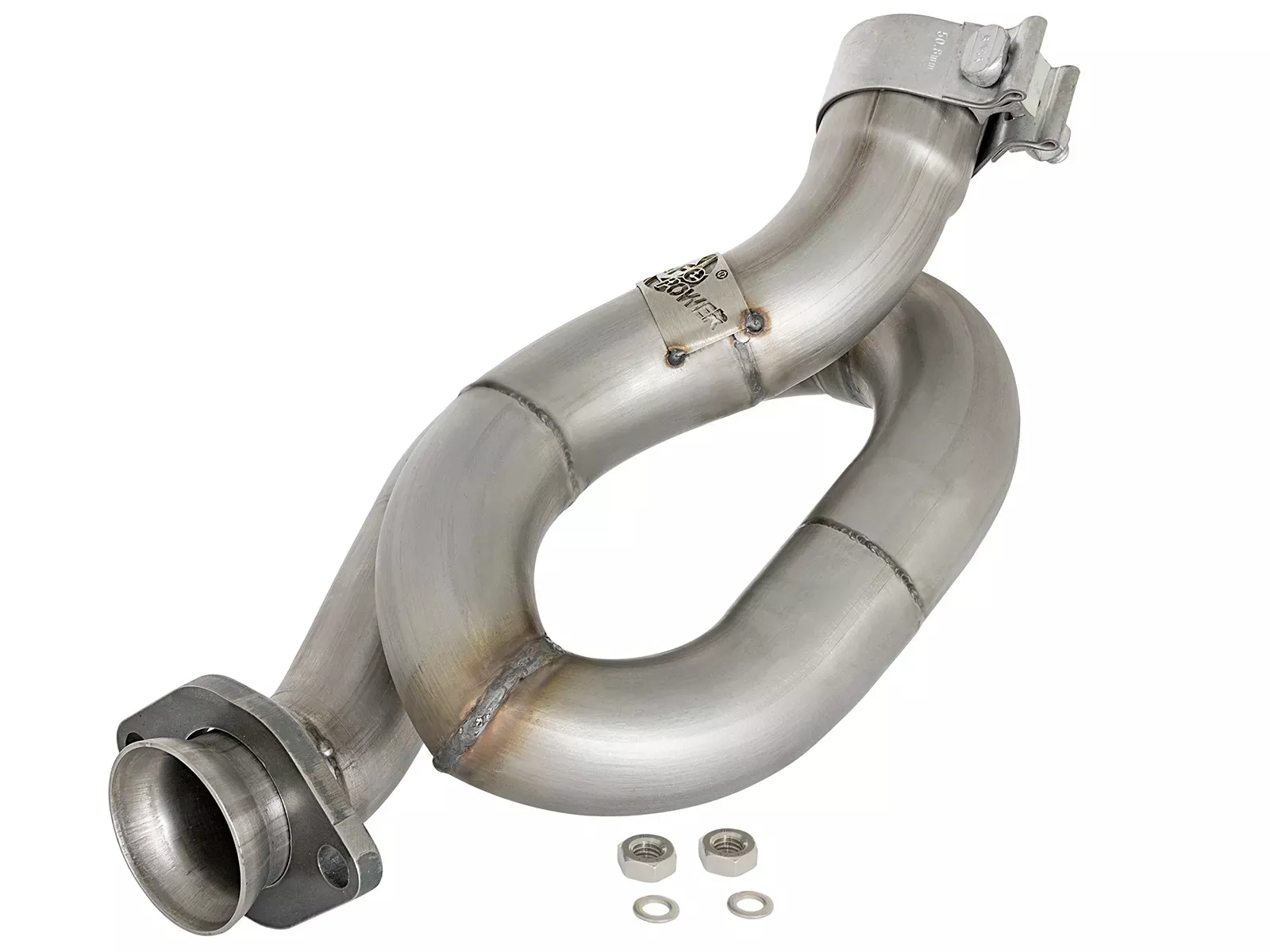 Twisted Steel Loop Relocation Pipe 2″ 409 Stainless Steel