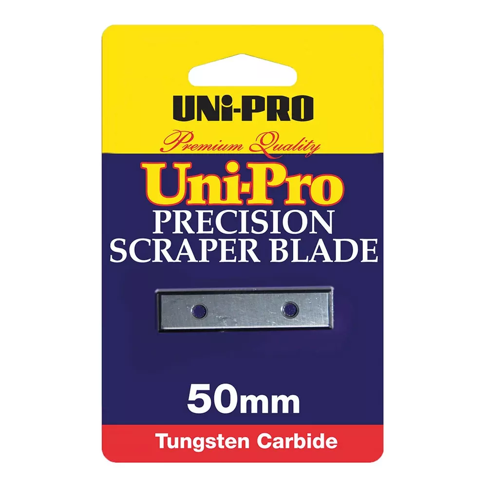 UNI-PRO 50mm Replacement Tungsten Carbide Heavy Duty Scraper Blade