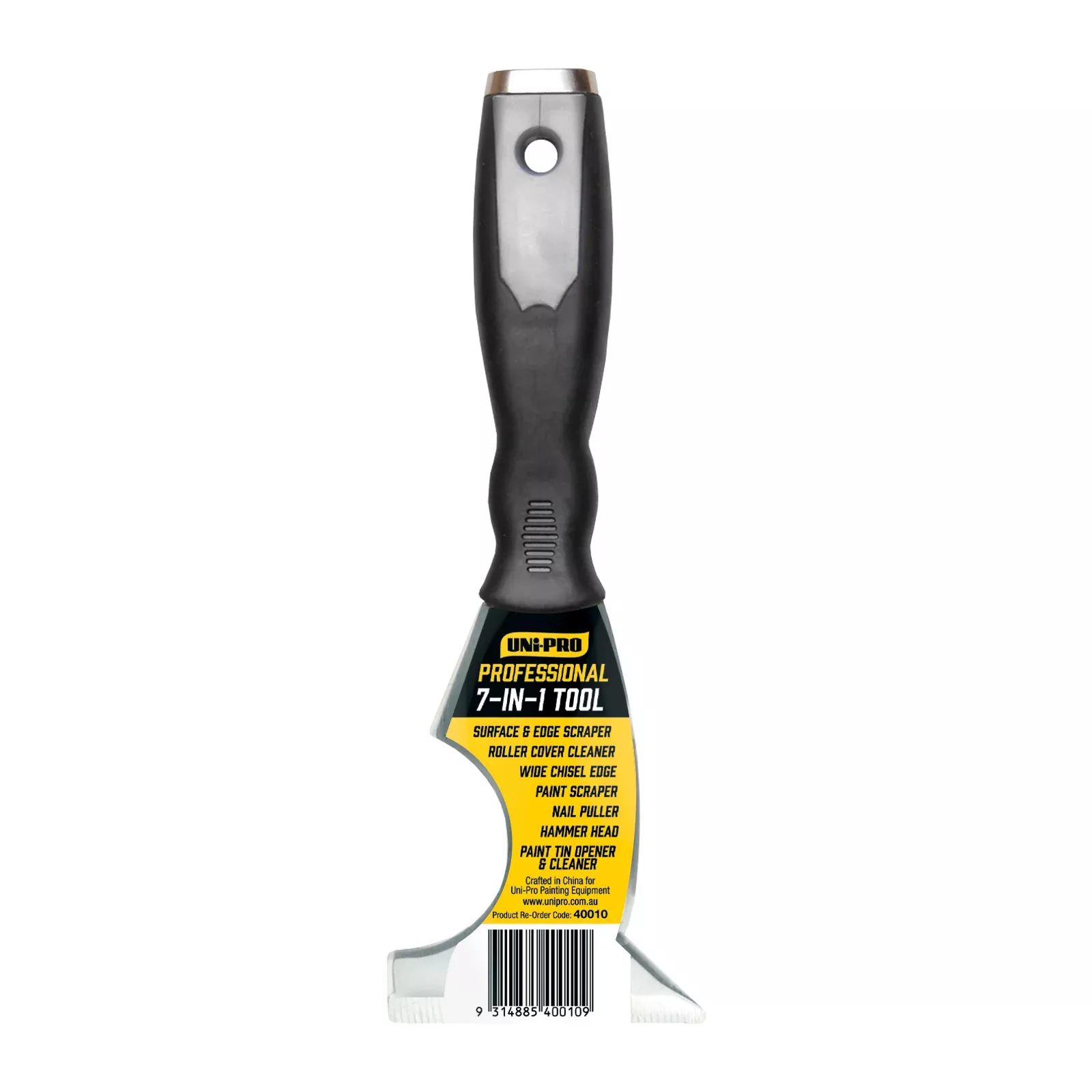 UNi-PRO Genius 7 In 1 Tool Multi Purpose Painting Scraper Opener