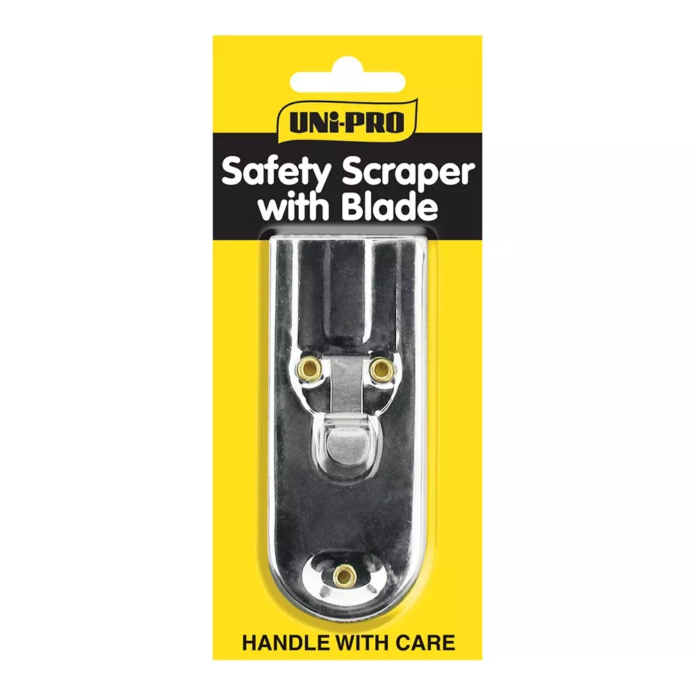 UNI-PRO Safety Scraper Metal Retractable Blade With Lock