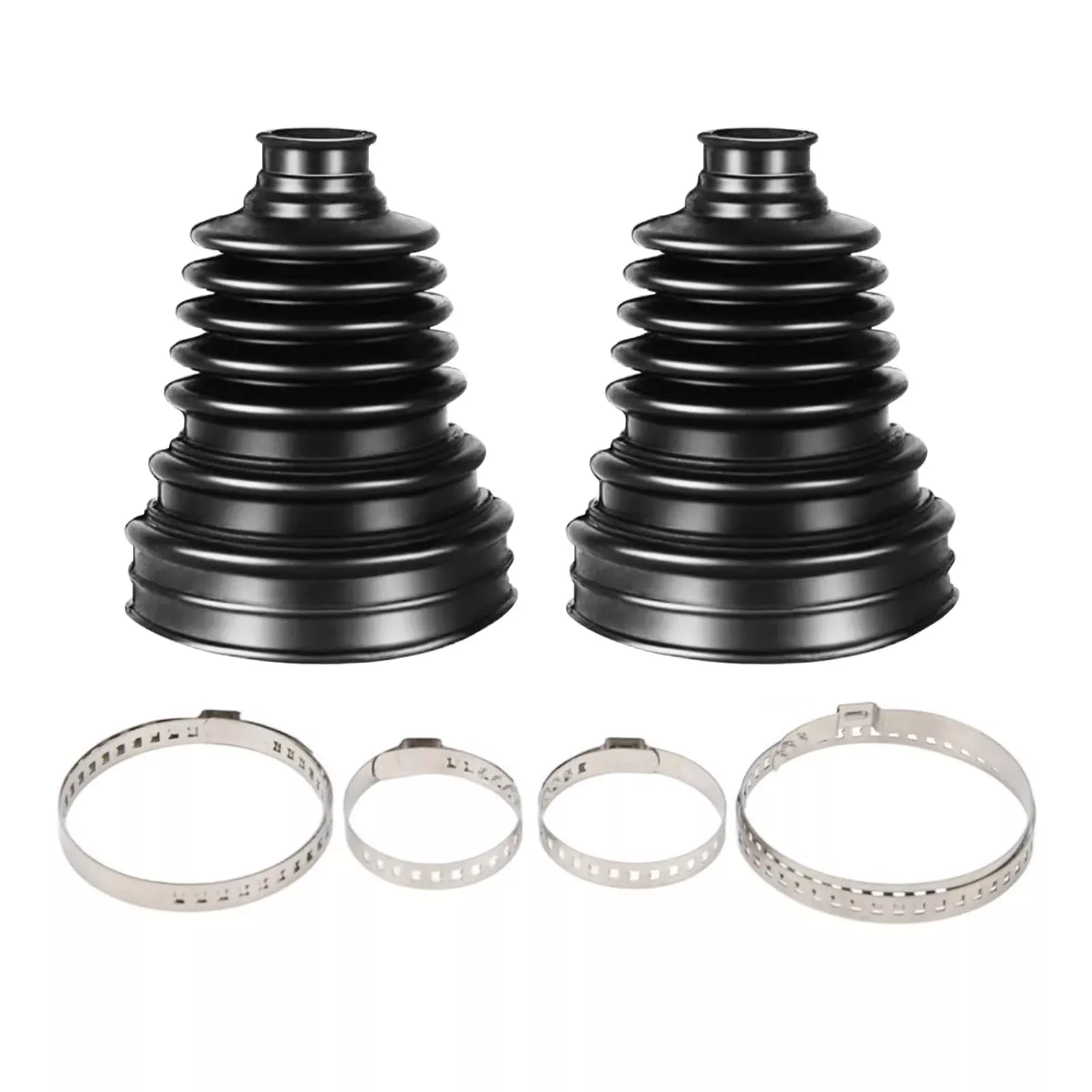 Universal Cv Boot Constant Velocity Joint Boot, 2Pcs Cv Boots Universal Silicone Drive Shaft Joint Boot Set Highly Flexible Cv Boots Replacement Velocity Joint Gaiter Boot Kit For Cars