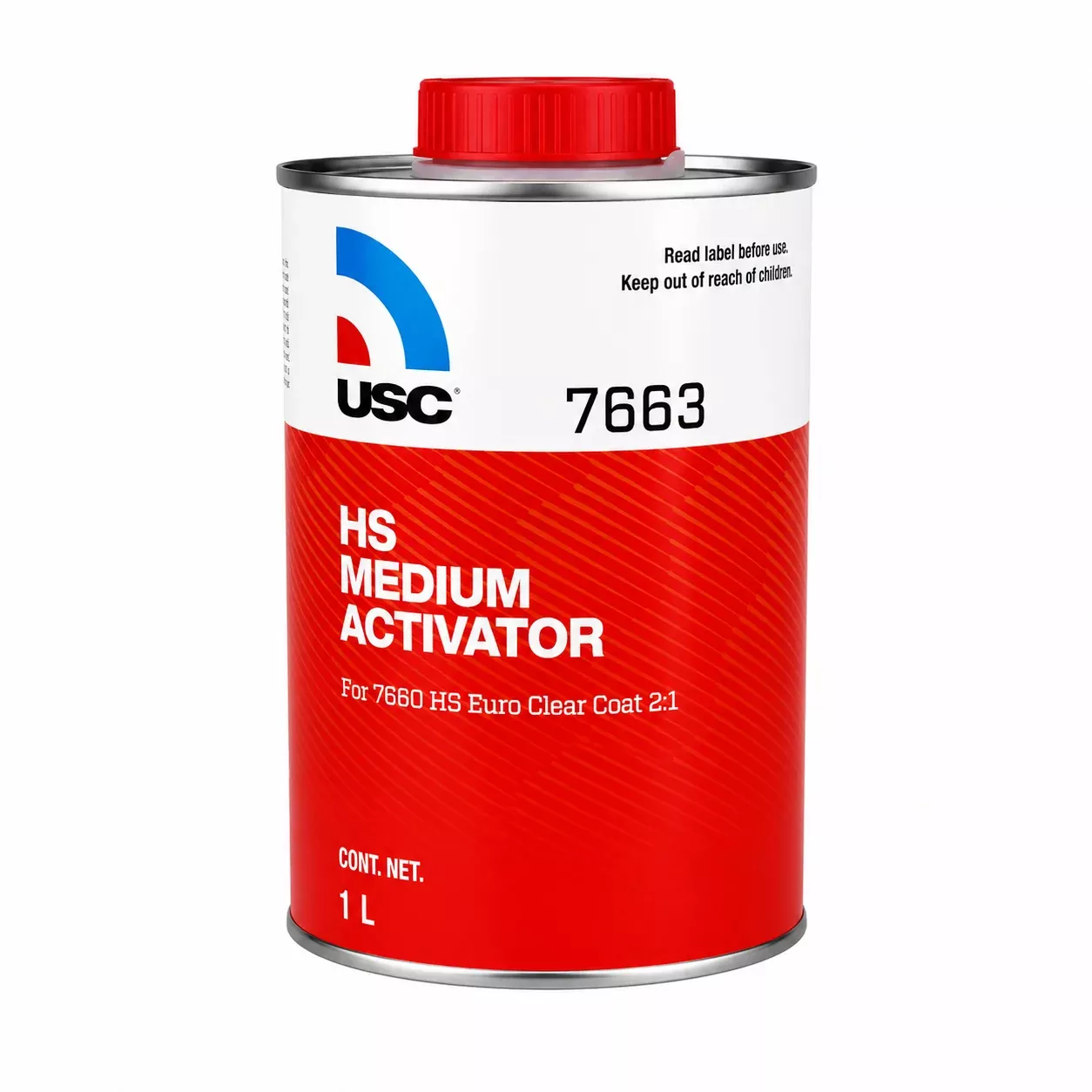 USC 7663 Medium Activator For 7660 HS Clear Coat 1L