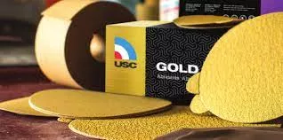 USC Gold Pro 3" Hook and Loop Abrasive Disc - Box of 50