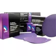 USC Purple Premium 5" PSA Abrasive Disc With Film Backing - Box of 50