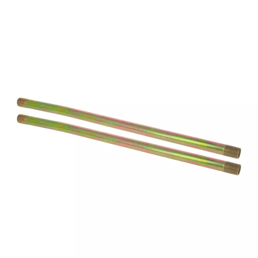 Utoolmart 1/8 Inches Npt 230Mm Length 10Mm Pipe Diameter Grease Fitting Standard Grease Metal Extension Tubes 2Pcs