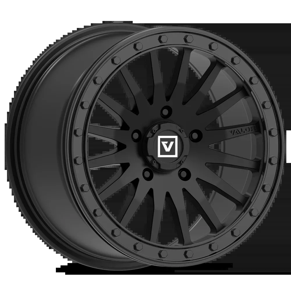 V06 BEADLOCK 15X8 +40 5X114.3 SATIN BLACK