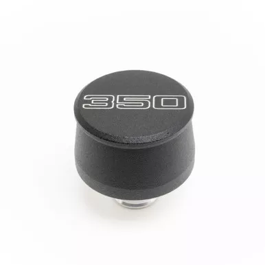 Valve Cover Breather 350 Logo Black Each
