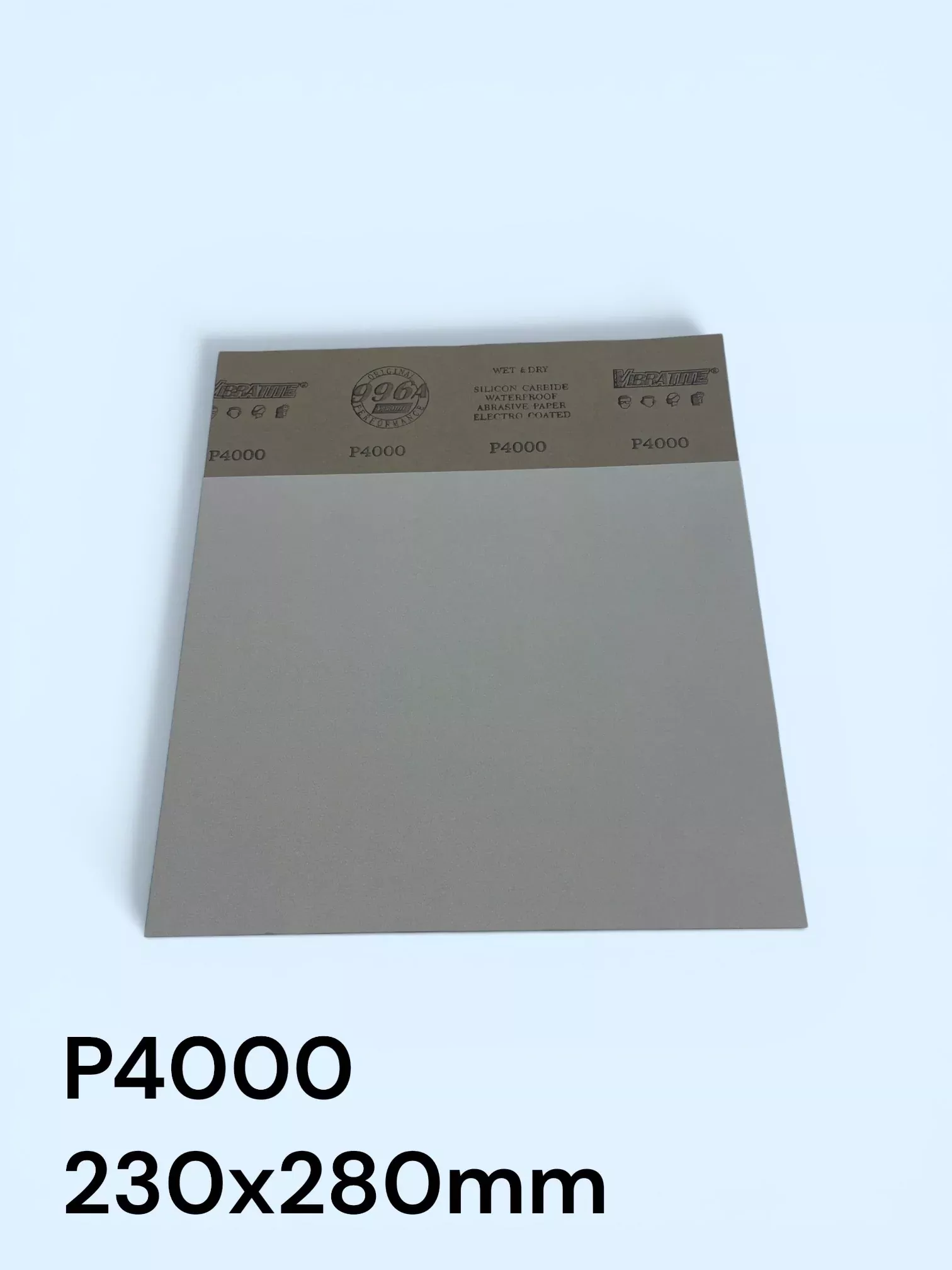Vibratite 996A Sanding Sheet P4000 230MM X 280MM 50/PACK