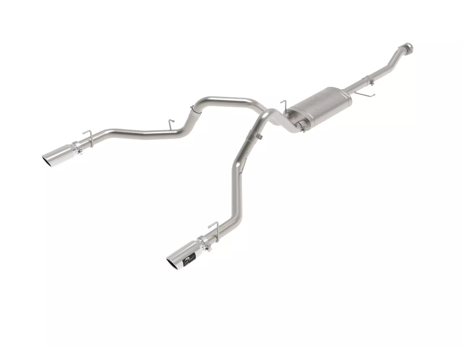 Vulcan Series 3 IN 304SS Cat-Back Exhaust System Dual Rear Exit w/ Polished Tips