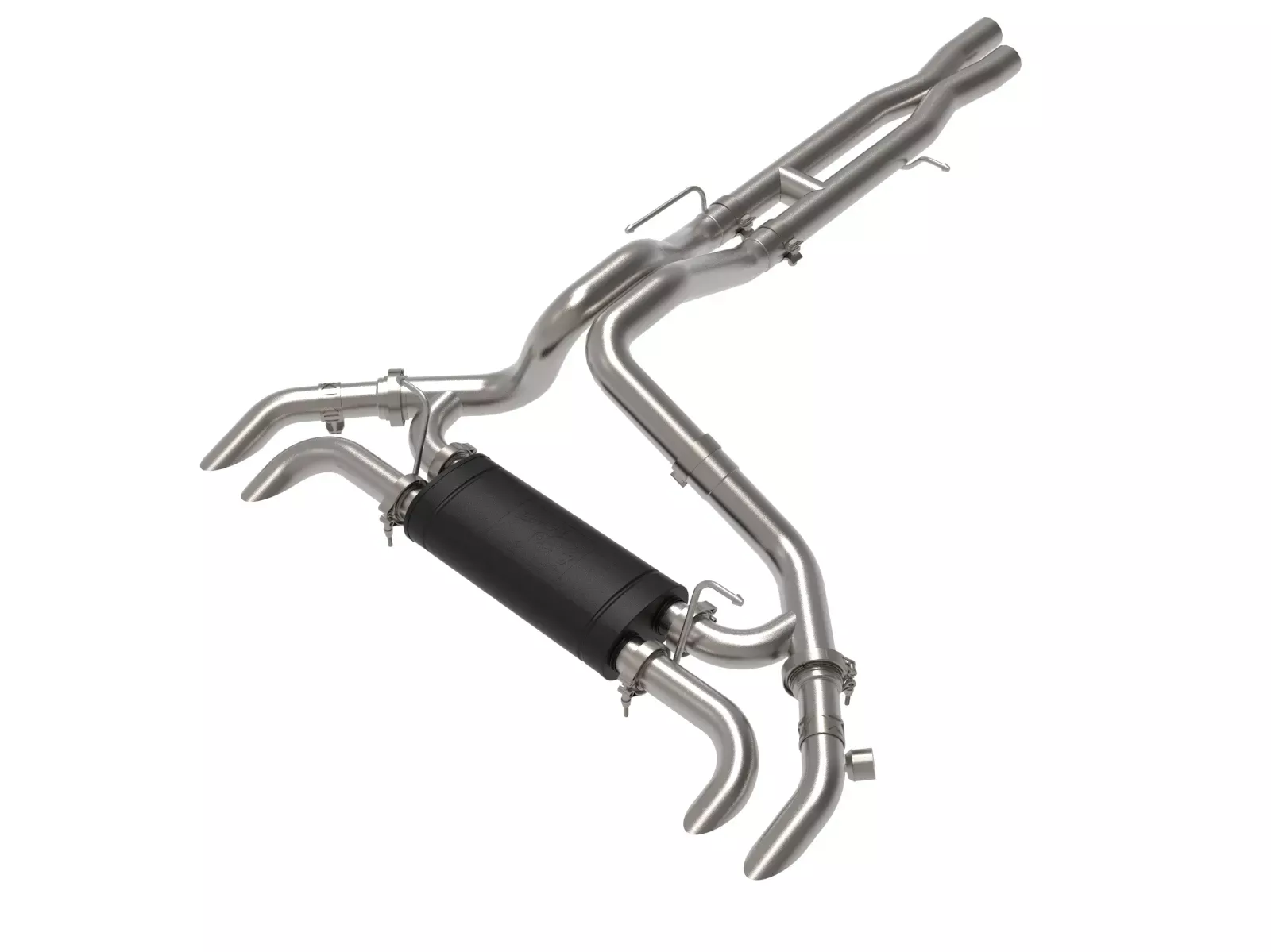 Vulcan Series 3 IN to 2-1/2 IN 304 Stainless Steel Cat-Back Exhaust System