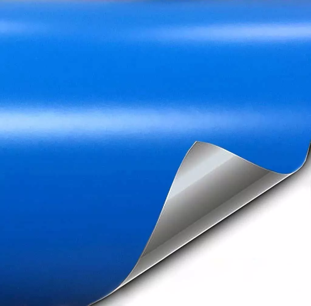 Vvivid+ Premium Vinyl Wrap Film (1Ft X 5Ft, Matte Smurf Blue)