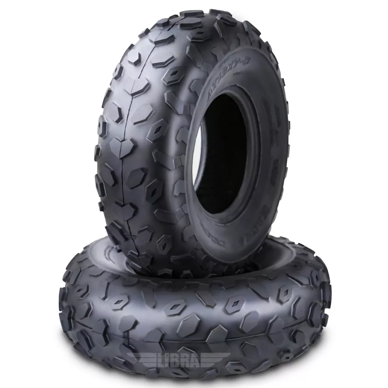 Wanda 2 New Sport Atv Tires 19X7-8 4Pr – 10038