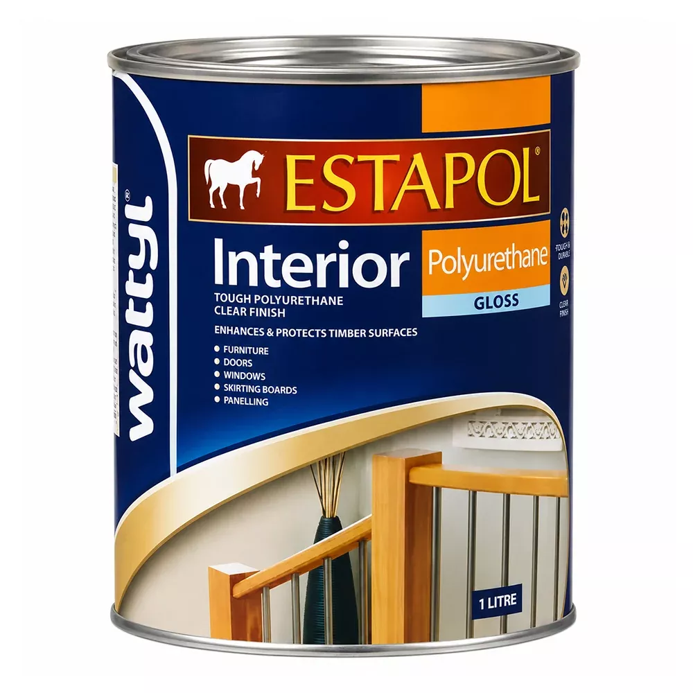 WATTYL Estapol Interior Polyurethane Gloss Clear 1L