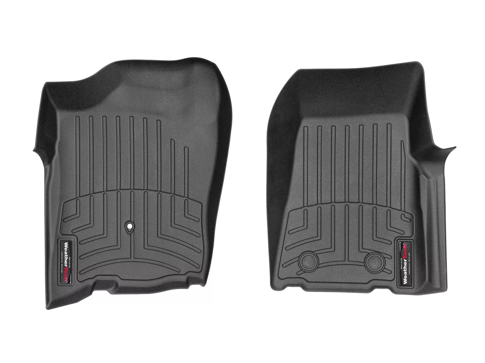 Weathertech Custom Fit Floorliners For Ford Ranger – 1St Row (440241), Black