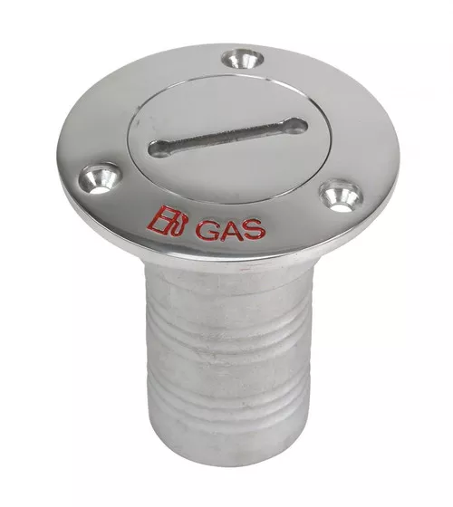 Whitecap Ind 1-1/2' Hose Deck Fill - Gas W/chain 6123C