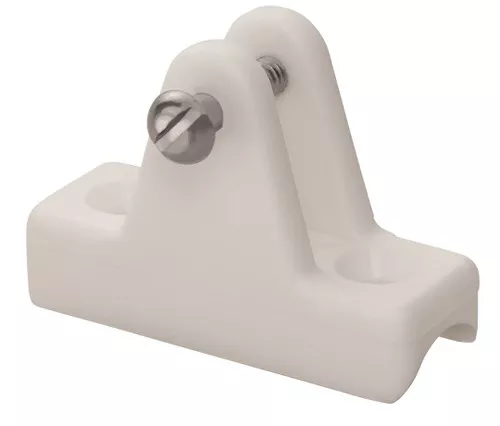 Whitecap Ind 7/8' Rail Hinge (pr.) Wht 3443WP