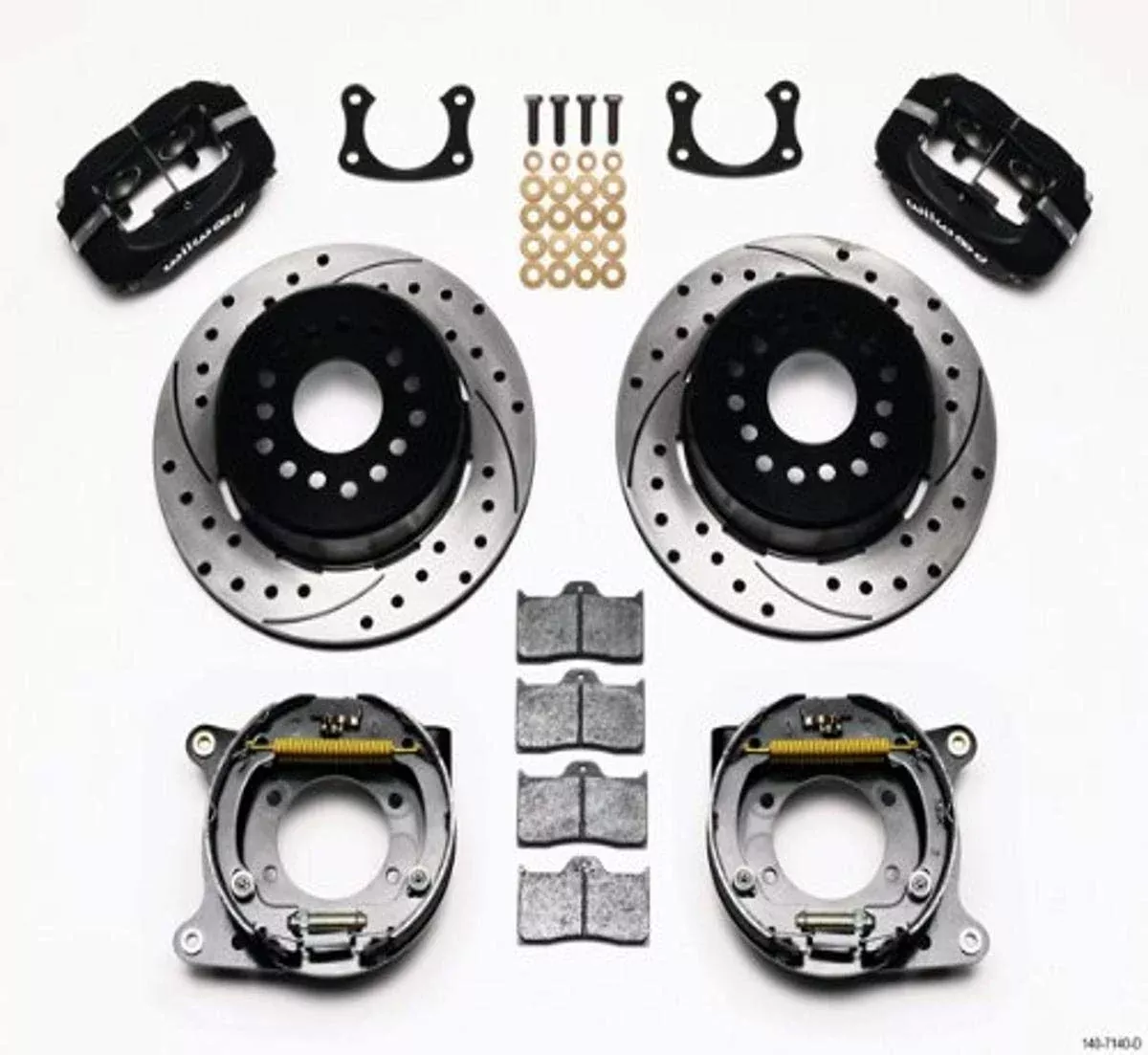 Wilwood 140-7140-D One Piece Brake Kit For Big Ford With 2.5” Offset
