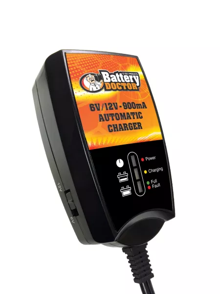 Wirthco 6/12v 900ma Smart Charger 20026