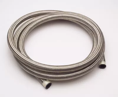 XRP 302008 Stainless Steel Braided AN Hose – #8 – 20 Foot Section