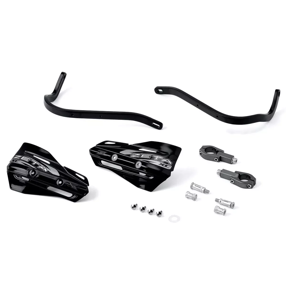 Zeta – Ze72-5019 – Armor Handguard Xc Kit For 28.6Mm Bar Black/Black
